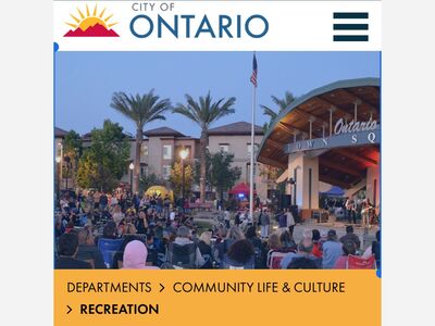 Sign up for City of Ontario Summer Recreation